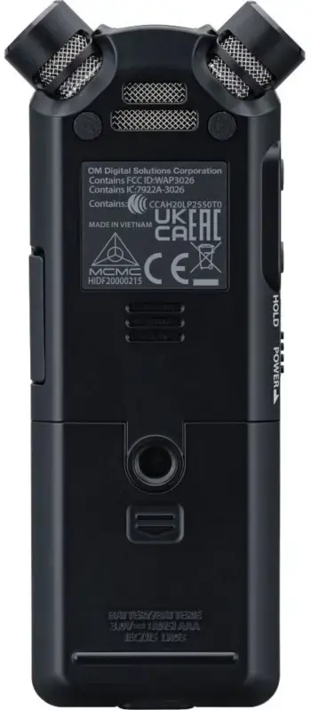 "Olympus" linijinis PCM diktofonas LS-P5 Įkraunamas, mikrofono jungtis, stereo, FLAC / PCM (WAV) / MP3, juodas, MP3 atkūrimas, 59 val. 35 min.