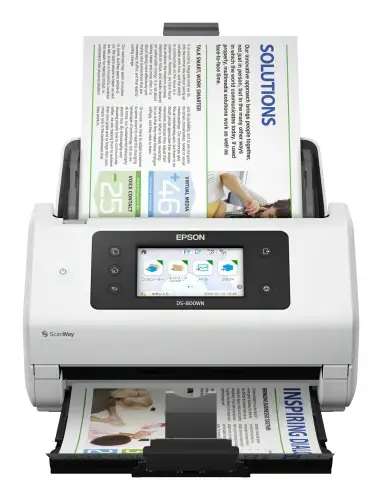 Epson WorkForce DS-800WN Skeneris A4 Spalvotas 50 ppm 600x600 DPI USB Wi-Fi Ethernet LAN