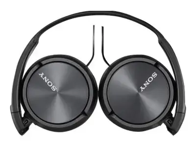 "Sony MDR-ZX310AP", laidinis, 10-24000 Hz, skambučiai/muzika, 125 g, ausinės, juodos spalvos