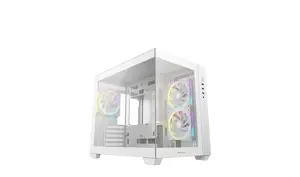 Deepcool Case | CG330 3F WH | White | Micro ATX | Power supply included No