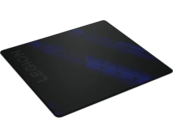 Lenovo GXH1C97870, juoda, mėlyna, vaizdas, mikropluoštas, guma, neslystantis pagrindas, žaidimų pelės kilimėlis