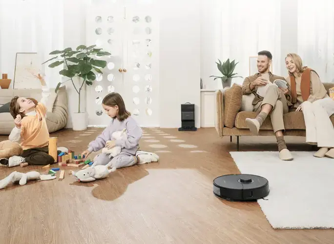 Dulkių siurblys-robotas ROBOROCK S8+, Juoda