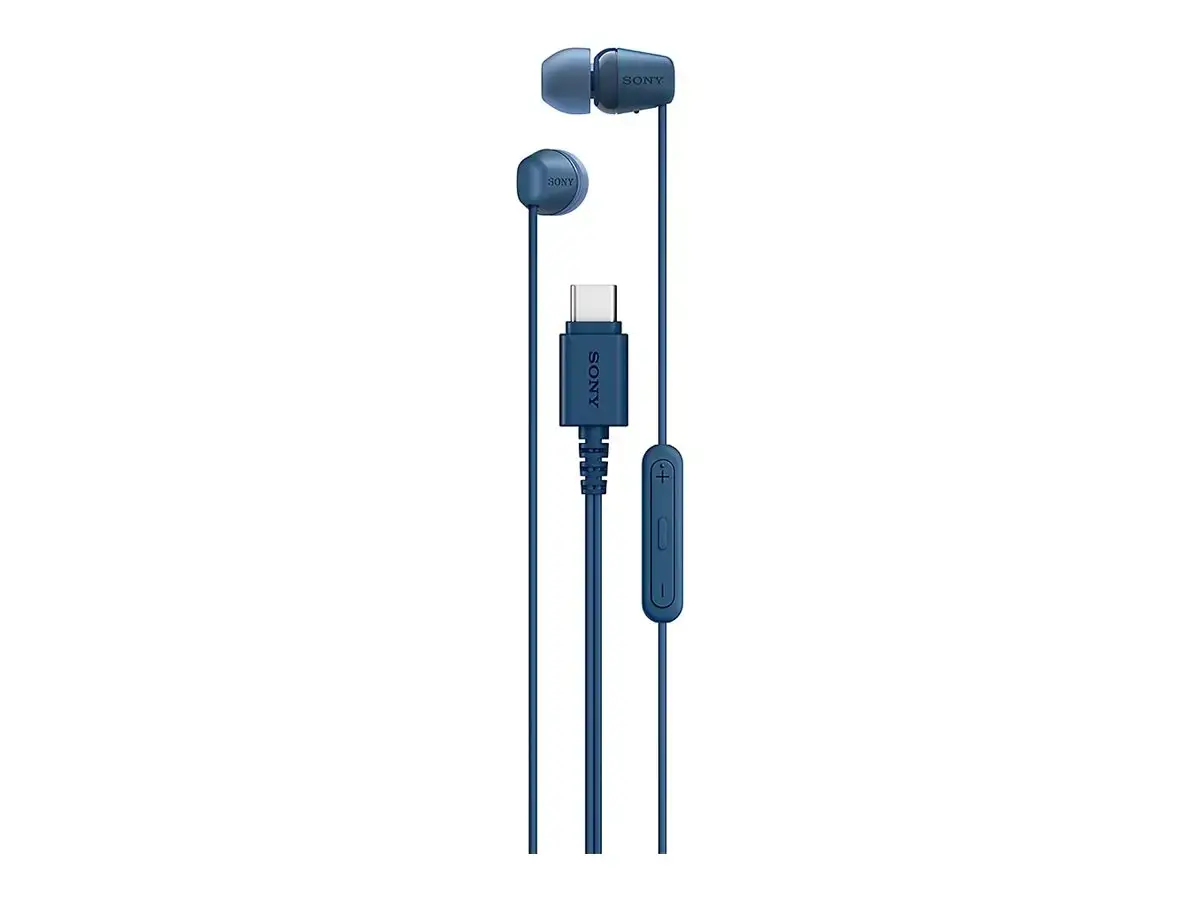 Sony headset IER-EX15C, blue
