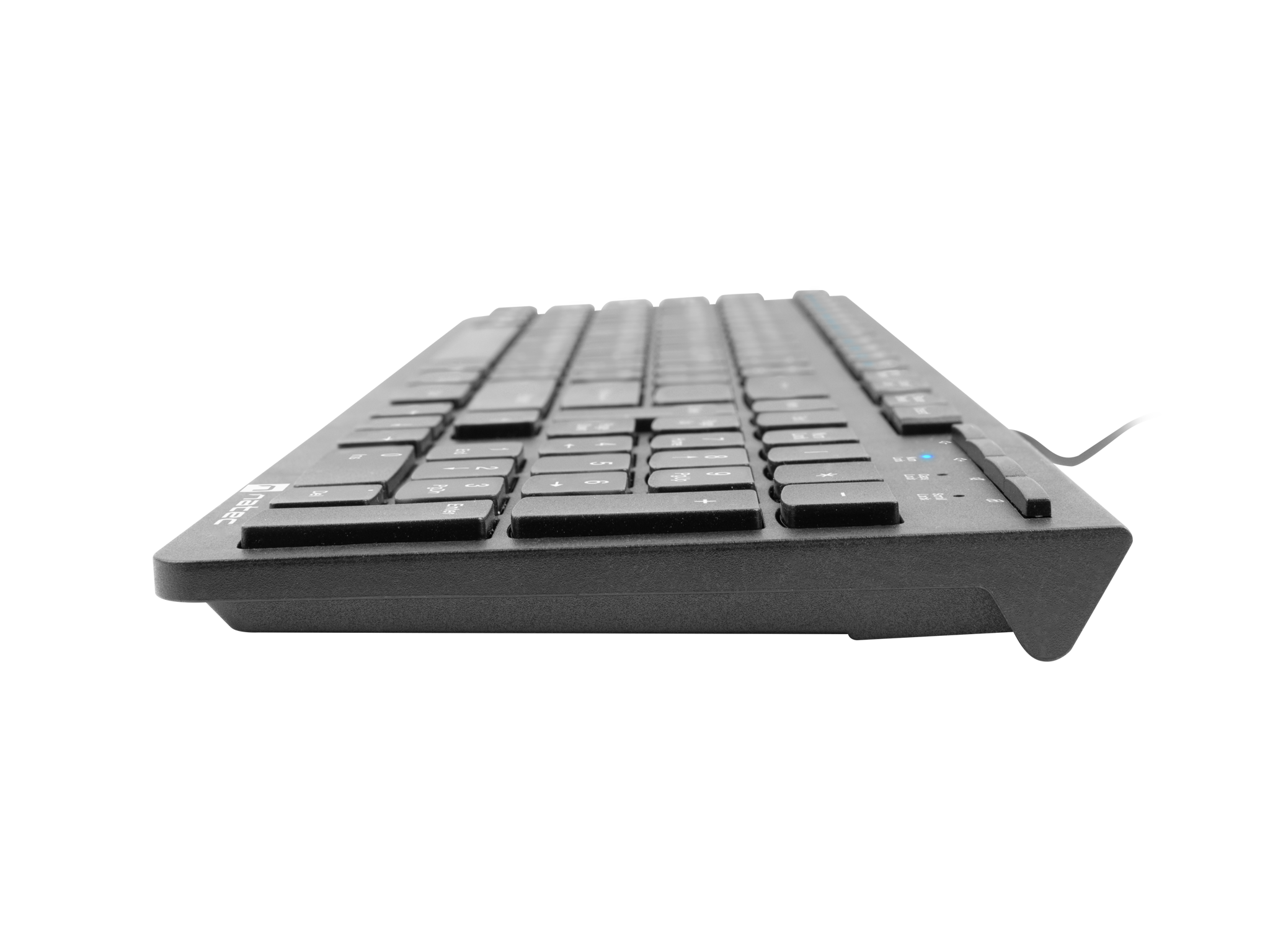 NATEC klaviatūra "Discus 2 US slim black