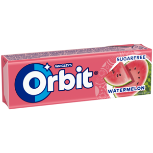 Kramtomoji guma ORBIT Watermelon, 14 g