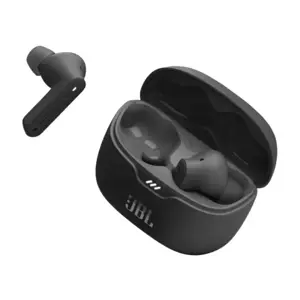 JBL belaidės ausinės "Tune Beam", juodos spalvos