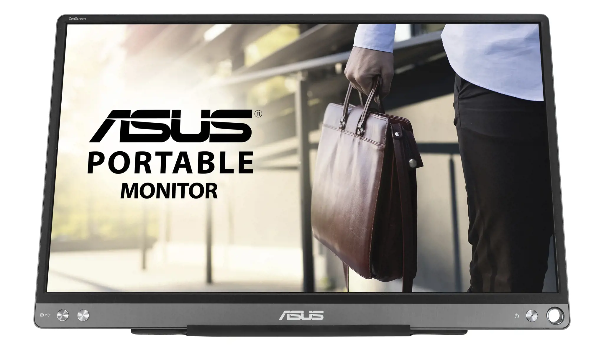 Monitorius ASUS ZenScreen MB16ACE 15.6inch USB Type-C Portable Monitor FHD 1920x1080 IPS Flicker free Low Blue Light TUV certified