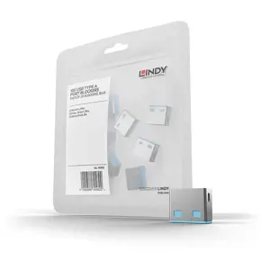USB PRIEVADO BLOKATORIUS 10 VNT/MĖLYNA 40462 LINDY