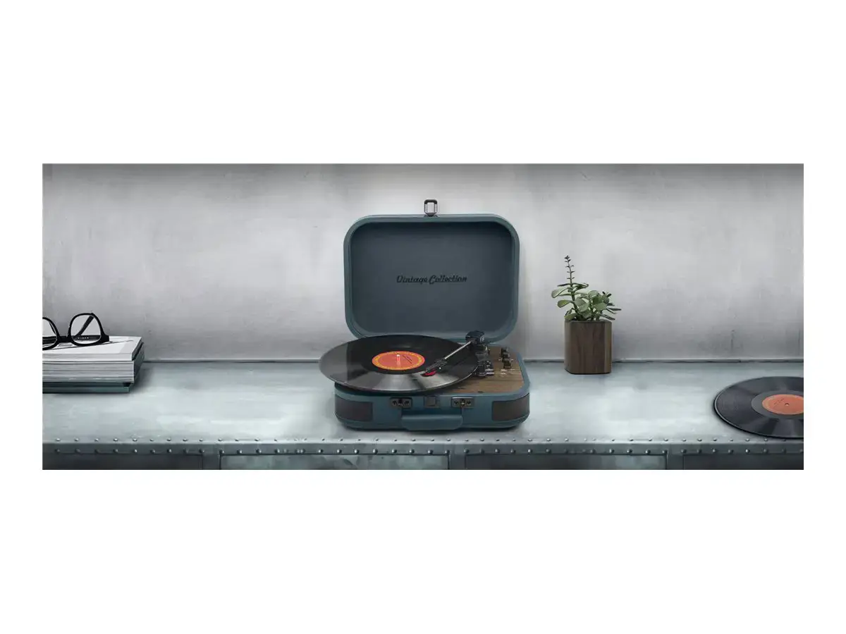 Muse Turntable Stereo System | MT-201 OB | Turntable Stereo System | USB port | AUX in