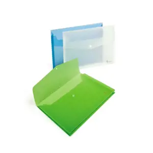 Aplankalas dokumentams su spaustuku, A4, žalia