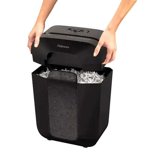"Fellowes Powershred LX50", smulkinimas dalelėmis, 4x37 mm, 17 L, 2000 mm/min, 9 lapai, P-4