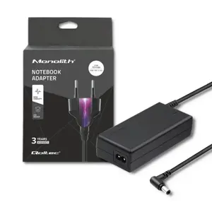 QOLTEC 50090 Nešiojamojo kompiuterio kintamosios srovės maitinimo adapteris Qoltec Toshiba 90W 4.74…