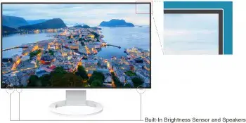 EIZO EV2795EN 27" IPS 16:9 2560X1440 USB-C/70W RJ45 (WHITE)