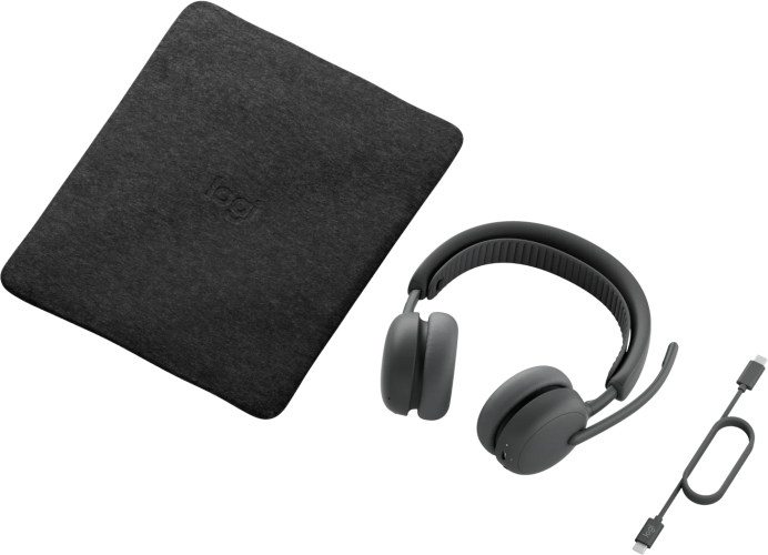 Logitech Zone Wireless 2 ES for Business MS Teams Belaidės ausinės, Bluetooth, Graphite