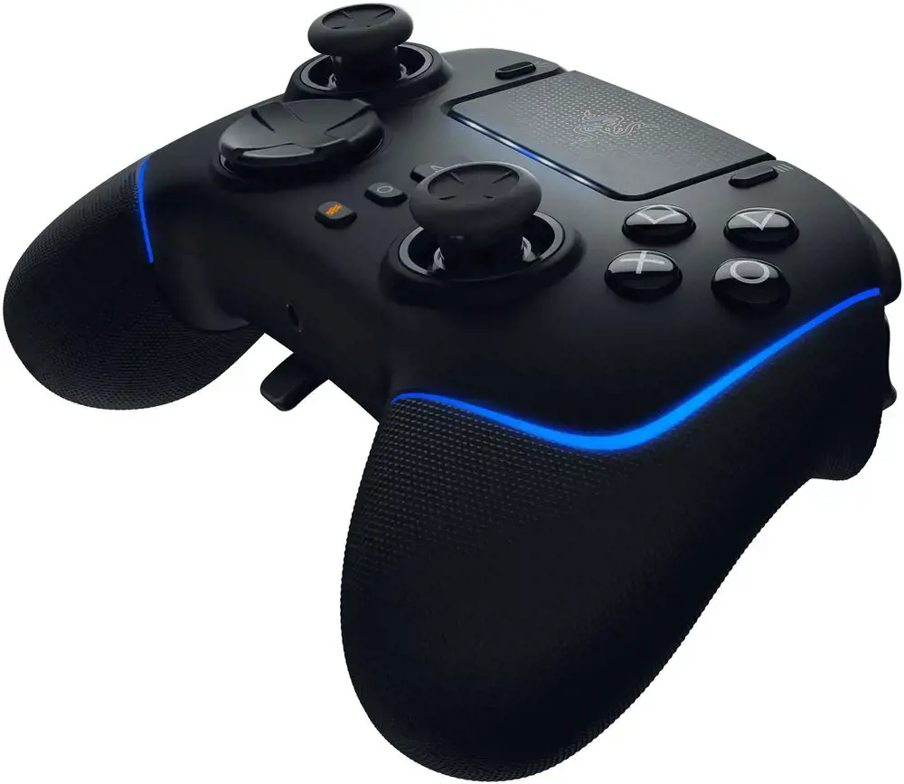 "Razer Wolverine V2 Pro" žaidimų valdiklis, skirtas "Playstation", laidinis, juodas