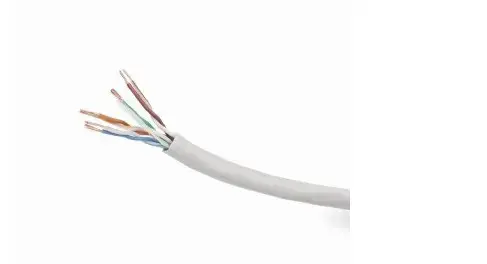 GEMBIRD UPC-5004E-L/100 Gembird UTP daugiasluoksnis kabelis, kat. 5e, AWG 24, CCA, 100 m, pilkos spalvos