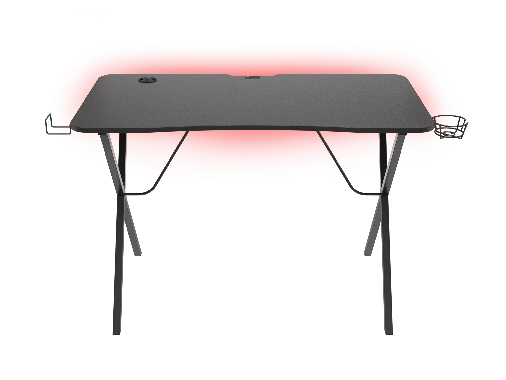 Žaidimų stalas Natec Genesis Holm 200 RGB, Juoda