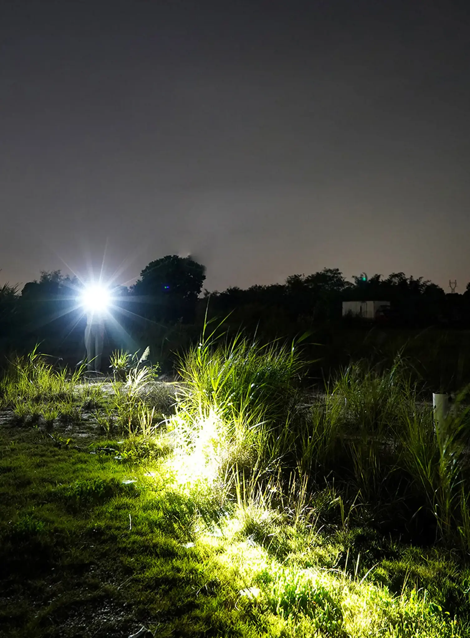 Platininis žibintuvėlis 3W 1200mAh, pilkos spalvos (45772)