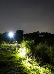 Platininis žibintuvėlis 3W 1200mAh, pilkos spalvos (45772)