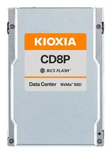 Kioxia CD8P-R 7.68 TB 2.5" PCI Express 5.0 NVMe BiCS FLASH TLC
