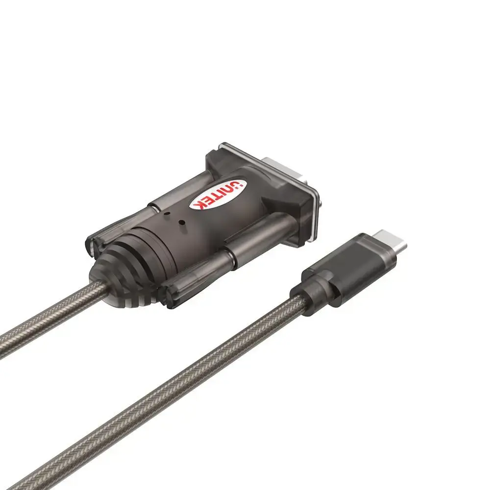 UNITEK Y-1105K nuoseklusis kabelis Juodas 1,5 m DB-9