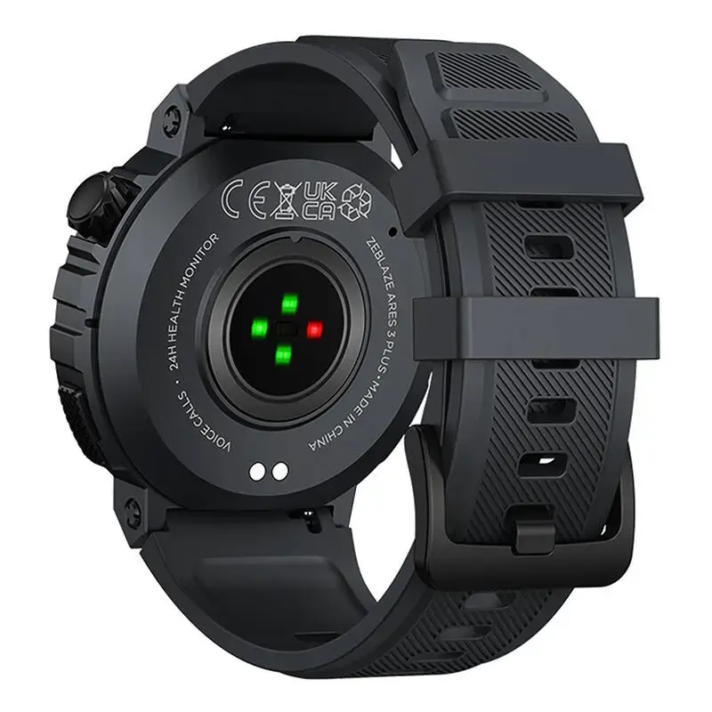 Zeblaze Ares 3 Plus Smartwatch (Black)