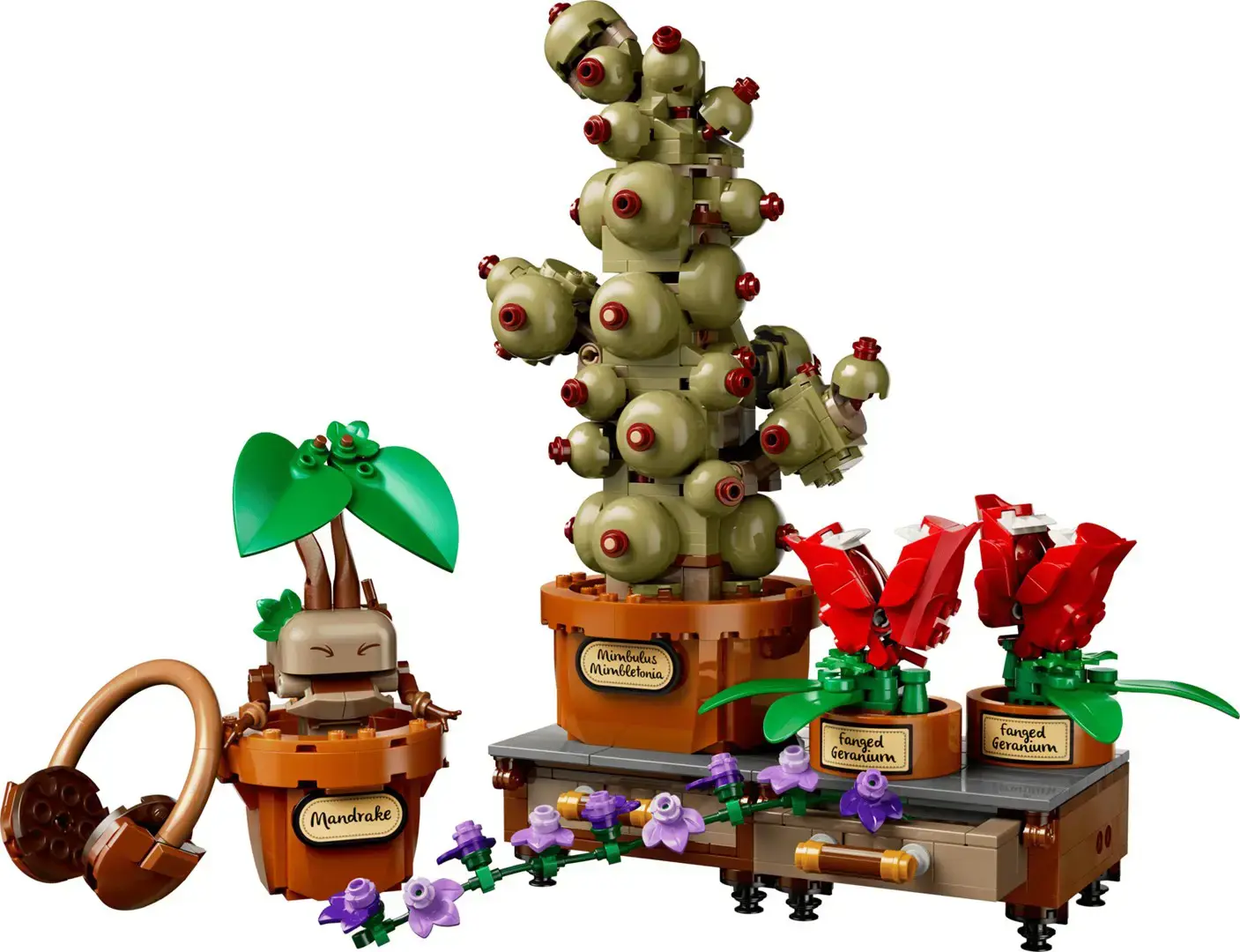 LEGO HARRY POTTER 76474 Hogwarts Herbology Plants