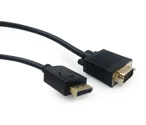 GEMBIRD CCP-DPM-VGAM-6 "Gembird DisplayPort" ir VGA adapterio kabelis, juodas, 1,8 m