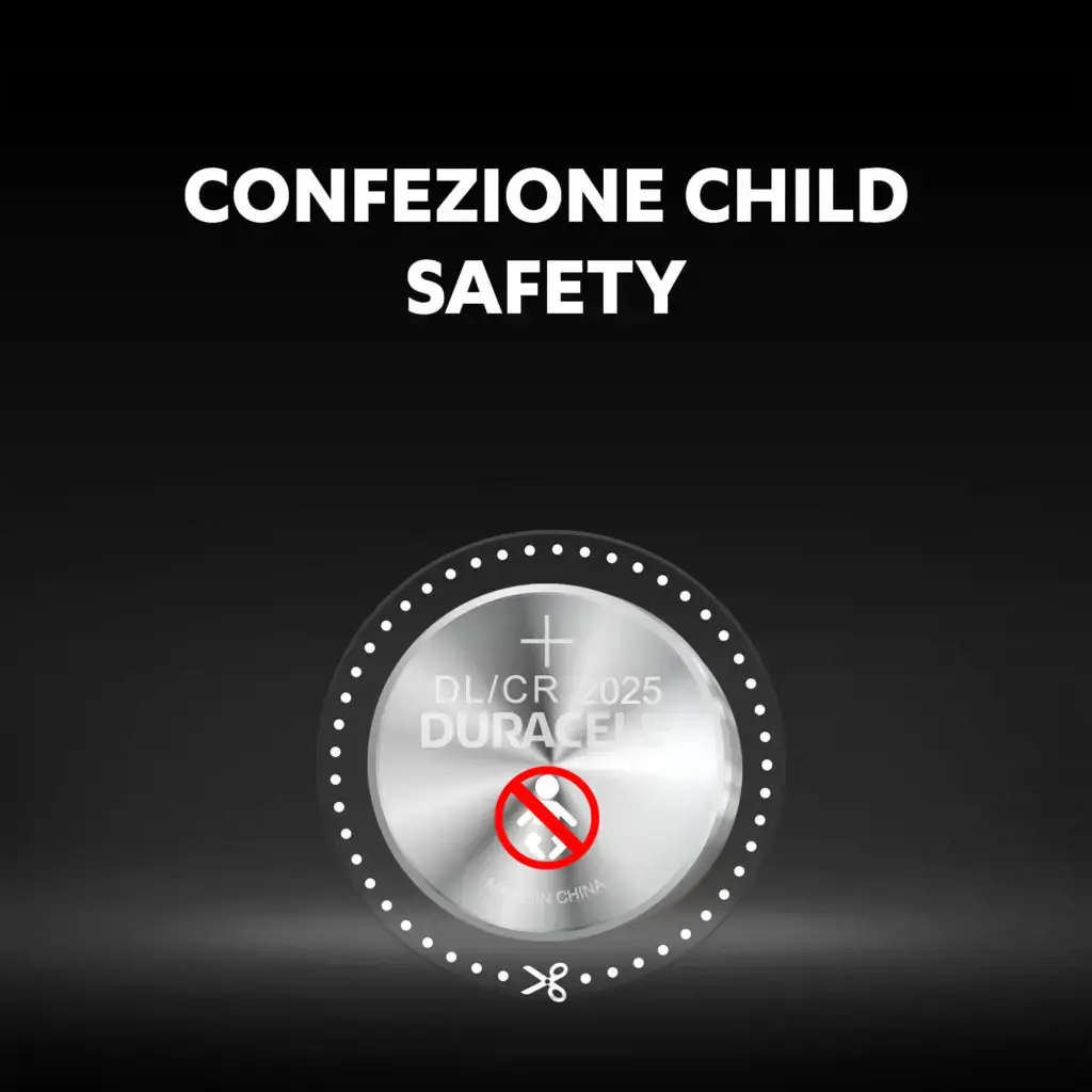 Duracell 2025, Vienkartinė baterija, CR2025, ličio, 3 V, 2 vnt., sidabrinė