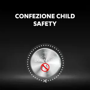 Duracell 2025, Vienkartinė baterija, CR2025, ličio, 3 V, 2 vnt., sidabrinė