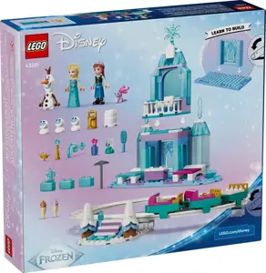 LEGO DISNEY 43281 Elsa's Ice Castle and Snow Ride Adventure