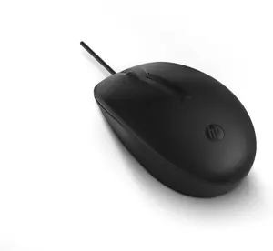 HP 128 lazerinė laidinė pelė, dvipusė, lazerinė, A tipo USB, 1200 DPI, juoda