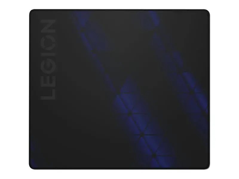 Lenovo GXH1C97870, juoda, mėlyna, vaizdas, mikropluoštas, guma, neslystantis pagrindas, žaidimų pelės kilimėlis