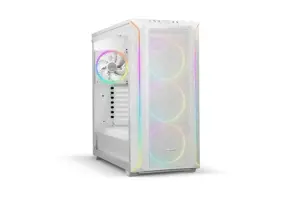 Būkite tylūs! Shadow Base 800 FX White, Midi Tower, Kompiuteris, Balta, ATX, EATX, micro ATX, Mini-…