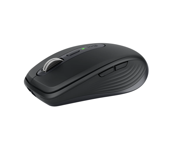 Logitech MX Anywhere 3S for Business, Right-hand, Laser, RF Wireless + Bluetooth, 8000 DPI, Graphite