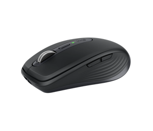 Logitech MX Anywhere 3S for Business, Right-hand, Laser, RF Wireless + Bluetooth, 8000 DPI, Graphite