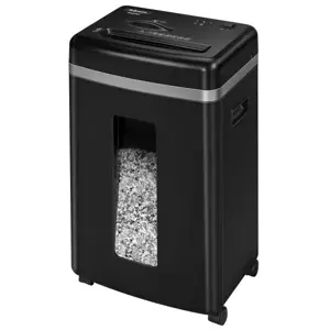 "Fellowes Powershred 450M", smulkinimas mikro pjūviais, 2 x 12 mm, 22 l, 2,1 mm/min, 9 lapai, vidutinis