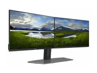 DELL dviejų monitorių stovas - MDS19, 6 kg, 48,3 cm (19"), 68,6 cm (27"), 100 x 100 mm, aukščio reguliavimas, aliuminis, juodas