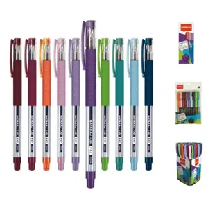 Tušinukas NATARAJ GRIPPO JOI 10, 0,7 mm, įvairių spalvų rašalas, 1 vnt.