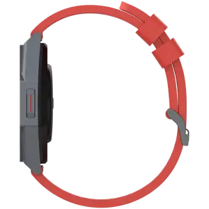 CANYON Otto SW-86, išmanusis laikrodis Realtek 8762DK LCD 1.3'' LTPS 360X360px, G+F 1+gesture 192KB ličio jonų polimero baterija 3.7v 280mAh, ginklo aliuminio lydinio korpuso vidurinis rėmas + plastikinis apatinis korpusas + šiltas raudonas silikoninis dirželis + ginklo dirželio sagtis. šeimininkas: 45,4 * 42,4 * 9,6 mm.