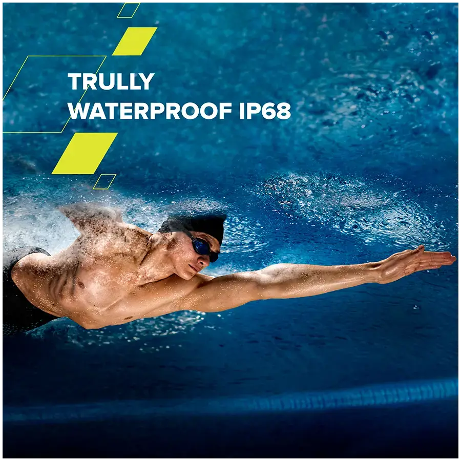 CANYON Maverick SW-83,Smart Watch, Realtek 8762DT, IPS1.32'' 360x360, ARM Cortex-M4F,RAM192KB/ROM128MB, 400mAh 3.8v,GPS,128 Sport modes,IP68,STRAVA support,Real-Time Heart Rate & SpO2, black case & silicone strap 46*45.4mm 259*20mm, black