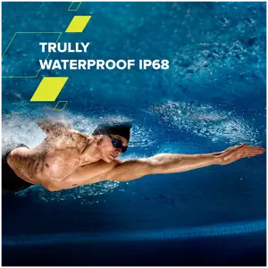 CANYON Maverick SW-83,Smart Watch, Realtek 8762DT, IPS1.32'' 360x360, ARM Cortex-M4F,RAM192KB/ROM128MB, 400mAh 3.8v,GPS,128 Sport modes,IP68,STRAVA support,Real-Time Heart Rate & SpO2, black case & silicone strap 46*45.4mm 259*20mm, black