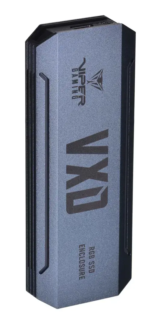 PATRIOT VXD USB3.2 M.2 NVMe 1.3 SSD korpusas iki 2 TB, aliuminis RGB