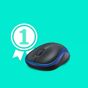 LOGITECH M185 belaidė pelė - mėlyna - EER2