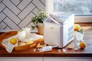 "Adler AD 8086" ledo gaminimo įrenginys, sidabrinės spalvos