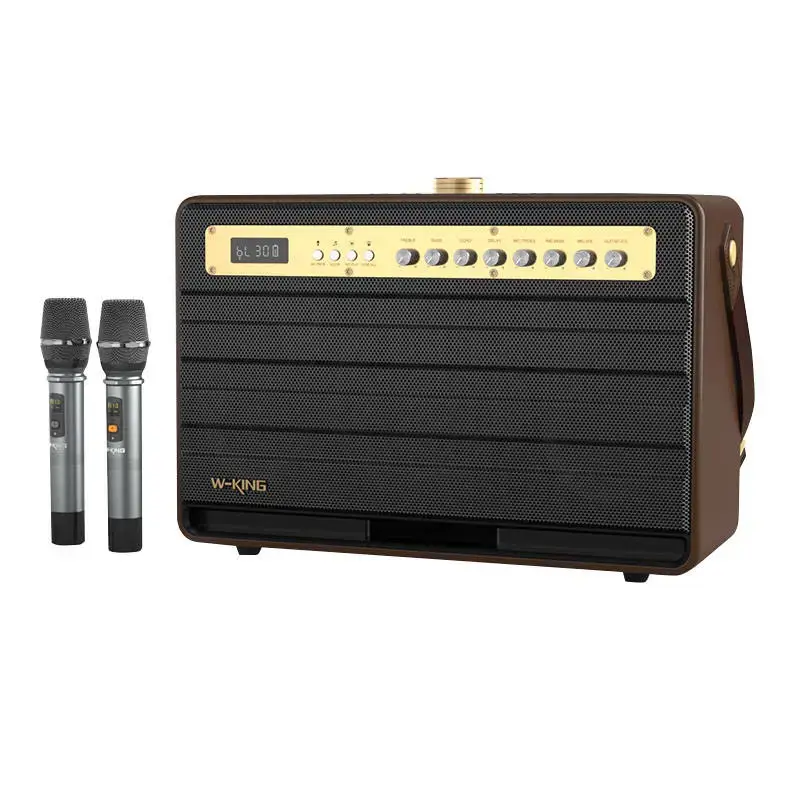 Belaidis garsiakalbis W-KING K6L 120W (rudos spalvos)
