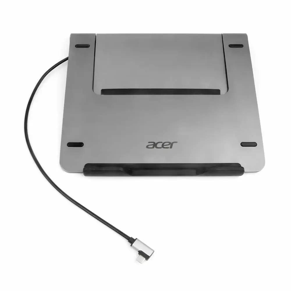 Acer HP.DSCAB.012, Nešiojamojo kompiuterio stovas, sidabrinės spalvos, 29,5 cm (11,6"), 39,6 cm (15,6"), 270 mm, 45 mm