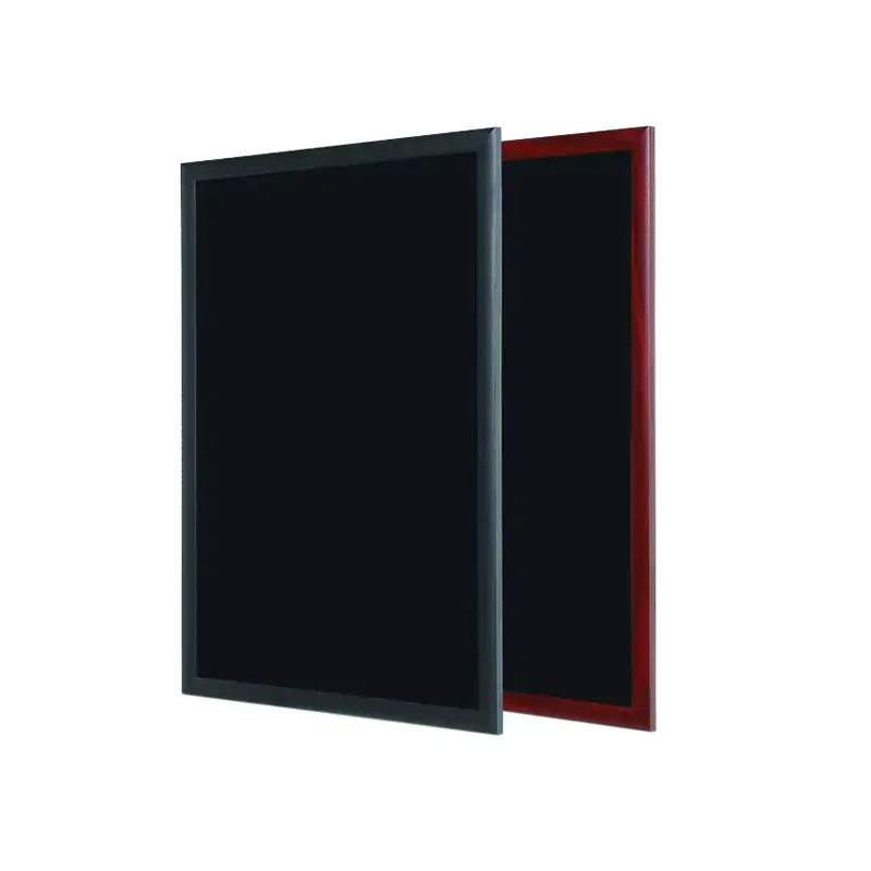 Juoda kreidinė lenta BI-OFFICE 120x90, juodas medinis rėmas