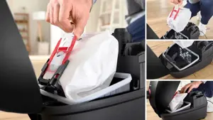 Bosch Serie 4 BGB41POW1 850 W black bagged vacuum cleaner