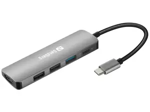 SANDBERG USB-C dokas HDMI+3xUSB+PD 100W
